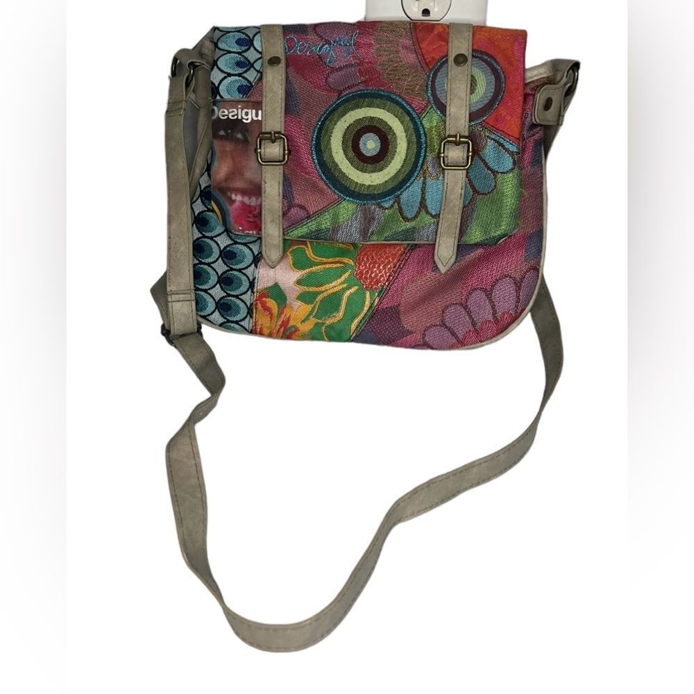 Desigual Women Crossbody Small Size Floral Style Casual Bols Marlon